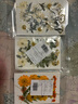 干花壓花材料包樹葉植物標本押花花瓣DIY書簽寫真貼臉手機殼裝飾 春花花束（5款-15朵） 曬單實拍圖