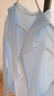 澳美樂活防曬衣女2024夏季韓版新款短款外套寬松休閑防曬服女長袖薄款 藍(lán)色椰子樹 L 105-120斤 曬單實(shí)拍圖