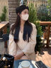 春乏小香風(fēng)外套女2025春秋款小個子外穿搭中長款休閑長袖V領(lǐng)短外套女 杏色【有色差 實物偏黃】 L [110-125斤] 曬單實拍圖
