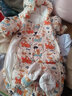 G.DUCKKIDS嬰兒羽絨服連體衣男女寶寶外出哈衣冬季保暖新生幼兒衣服抱衣爬服 飛機羽絨服+ 贈手腳套 80 cm 適合(9-12個(gè)月) 曬單實(shí)拍圖