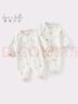 戴維貝拉（DAVE＆BELLA）百天寶寶衣服全棉小童連體衣秋裝新品嬰兒爬爬服嬰幼兒睡衣哈衣 動(dòng)物印花【現貨】 59cm （建議身高52-59cm） 曬單實(shí)拍圖