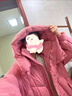 BMOI新年戰袍火龍果粉紅色獨特羽絨服超好看長(cháng)款女冬2025新款韓系面包 火龍果粉 S 【80-100斤】 曬單實(shí)拍圖