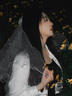 頭紗登記領(lǐng)證拍照道具新娘主婚紗結(jié)婚小婚紗復(fù)古求婚女高級(jí)感法式 白色雙層蝴蝶結(jié)長(zhǎng)約45cm[發(fā)梳款] 60cm-80cm 曬單實(shí)拍圖