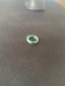 金箴 水草瑪瑙戒指 冰種飄花指環(huán)草綠玉髓玉石情侶尾戒 內徑15-16mm 曬單實(shí)拍圖