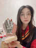 KINGXIAOJING全長(cháng)度觸屏滑雪手套冬季女子加絨加厚保暖和防寒的棉手套騎行防水 【德國精工】米色【全掌可觸屏】 均碼 曬單實(shí)拍圖