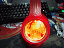 魔鬼貓（ZOMBIES CAT）藍(lán)牙耳機(jī)頭戴式無(wú)線耳麥游戲降噪通用禮物蘋果電腦手機(jī)手游男女生款 紅色 曬單實(shí)拍圖