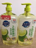 超能爆汁鮮檸洗潔精1.5kg*2 加濃 快速去油污 可直接清洗水果寶寶餐具 曬單實(shí)拍圖