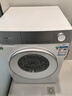 西門子（SIEMENS）小晶鉆奢護(hù)大師 10kg滾筒洗衣機(jī)全自動(dòng)家用 超氧空氣洗 蒸汽除皺 智能投放 WG54H2V00W 小幸熨  曬單實(shí)拍圖