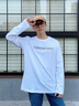 Calvin KleinJeans春秋男士休閑通勤簡(jiǎn)約ck字母印花打底衫長(cháng)袖T恤J326798 YAF-月光白 XL 曬單實(shí)拍圖