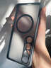 晴舫魅族20pro手機殼磁吸新款MEIZU20保護套全包防摔21氣囊后蓋適用21pro外黑色高級感男生無線充電軟 透黑-升級強磁吸【氣囊防摔殼—膚無指紋】 魅族21pro 曬單實拍圖