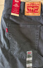 Levi's李維斯男士565寬松直筒工裝美式復(fù)古簡(jiǎn)約通勤時(shí)尚休閑褲 藍(lán)黑色 32 (32) 曬單實(shí)拍圖