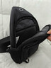 361°斜挎包男士大容量胸包運動(dòng)上班通勤包休閑騎行背包手機包單肩包 黑色 曬單實(shí)拍圖