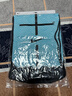 耐克（NIKE）男女雙肩包健身袋 足球健身包休閑包 DA5435-420 藍 曬單實(shí)拍圖