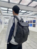斐月伽背包雙肩包男士電腦包女大學(xué)生簡(jiǎn)約黑色書(shū)包大容量旅行商務(wù)背包 黑色 曬單實(shí)拍圖