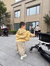 歐孕（OUYUN）嬰兒外穿棉小披風(fēng)秋冬寶寶嬰幼兒防風(fēng)衣保暖斗篷披肩連帽外套 橘黃色【適合0-3歲】 均碼【建議身高50-100cm】 曬單實(shí)拍圖