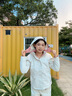雅鹿單層沖鋒衣女男風(fēng)衣短外套三合一保暖防風(fēng)登山服露營(yíng)輕便休閑夾克 YLN11Z36790暖白/珊瑚粉女三合一 M 曬單實(shí)拍圖