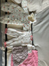 貝肽斯兒童衣服冬季保暖外出棉服寶寶連體衣夾棉加絨加厚連帽哈衣 白色蒲公英 80cm 曬單實(shí)拍圖