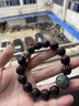 月石緣小葉紫檀手串男和田玉貔貅手鏈文玩佛珠木質(zhì)檀香木盤(pán)玩情人節禮物 【和田玉貔貅】財源小葉紫檀手串 曬單實(shí)拍圖