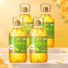  福臨門(mén) 金闕謠食用油 非轉基因壓榨玉米油6.18L×4桶 曬單實(shí)拍圖