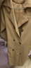 麓格立風(fēng)衣外套女卡其色裝春秋款女士2025新款小個(gè)子韓版秋季大衣中長(cháng)款 卡其色風(fēng)衣 S 曬單實(shí)拍圖