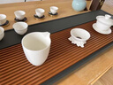 源韻（YUANYUN） 源韻電木茶盤德國家用烏金石茶盤茶具套裝排水臺灣電膠木小茶臺 宮廷黃電木+天羅綠(80*30*3厘米) 曬單實(shí)拍圖