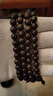 際語(yǔ)四川陰沉木金絲楠沉香級(jí)手串佛珠男女款水波烏木文玩佛珠手鏈 8mm*108顆 曬單實(shí)拍圖
