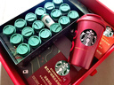 星巴克（Starbucks）精品凍干黑咖啡隨星杯1.0禮盒(深烘+中烘)共2.7g*36顆 元氣送禮 曬單實(shí)拍圖