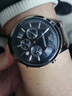 EMPORIO ARMANI阿瑪尼手表男士三眼歐美男表商務(wù)日歷石英腕表新年禮物情人節送禮 AR2434 曬單實(shí)拍圖