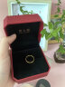 周大福母亲节礼物 婚嫁素圈黄金戒指(工费120) 10号 约1.7g EOF1 实拍图