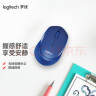 罗技（Logitech）M330 静音鼠标 无线鼠标 办公鼠标 右手鼠标 蓝色 带无线2.4G接收器 实拍图