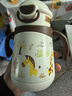 NEVS兒童保溫杯316不銹鋼嬰兒學(xué)飲吸管杯寶寶水壺直飲泡奶瓶-奶格米 曬單實(shí)拍圖