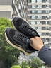 七匹狼男鞋運動(dòng)鞋男春夏季皮面緩震跑步鞋休閑鞋透氣防臭旅游鞋子男 黑色 41 曬單實(shí)拍圖