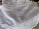 森馬（Semir）長(cháng)袖T恤女短款提花刺繡2025秋純棉蕾絲花邊修身開(kāi)衫109725101014 曬單實(shí)拍圖