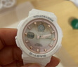 卡西歐（CASIO）時(shí)尚清新防水防震女士運(yùn)動(dòng)手表 BGA-250-7A2 曬單實(shí)拍圖