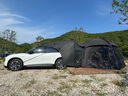 vidalido維達(dá)利多帳篷戶外山脊六角多人客廳帳戶外露營車尾焚火防寒防雨 山脊|黑色【車尾連接圍布】 曬單實拍圖