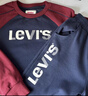 LEVI'S李維斯童裝兒童套裝秋季男童衛衣長(cháng)褲2件套運動(dòng)休閑套裝 深靛藍 曬單實(shí)拍圖