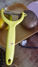 維氏瑞士家用削皮器果蔬水果刀進(jìn)口多功能不銹鋼削皮刀削皮器去皮刨皮 黃色 曬單實(shí)拍圖