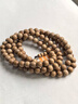 妍韻珠寶精品8mm印度老山檀香木手串文玩念珠木把件男女108顆佛珠手鏈27克 曬單實(shí)拍圖