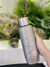 ENO純鈦保溫杯男女茶水分離泡茶杯子保溫保冷杯鈦杯燜茶水杯禮品定制 皓月銀【純鈦】禮盒裝 420ml 曬單實(shí)拍圖