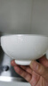 華光國瓷  碗盤(pán)餐具套裝 純白浮雕骨瓷高端餐具家用喬遷送禮 爾雅東方 純白浮雕【8人餐】 46件套 曬單實(shí)拍圖