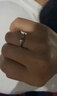覓宿情人節 鉑金戒指女精品PT950白金海豚尾戒活口可調送女友 【小號】2.0-2.2g· 曬單實(shí)拍圖