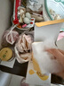 蘇泊爾（SUPOR）嬰兒輔食盒玻璃寶寶輔食工具保鮮盒套裝可蒸煮三件套TK23007E 曬單實(shí)拍圖