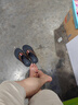 西域駱駝（VANCAMEL）2025新款拖鞋男外穿人字拖男士夏季防滑耐磨夾腳沙灘休閑涼鞋涼拖 棕色 39 標(biāo)準(zhǔn)運(yùn)動(dòng)碼 曬單實(shí)拍圖