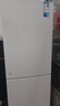 美的（Midea）195兩門(mén)二門(mén)雙開(kāi)門(mén)低噪租房小型家用電冰箱風(fēng)冷無(wú)霜小冰箱MR-195WE不串味以舊換新【國家補貼】 曬單實(shí)拍圖