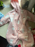 迷你巴拉巴拉嬰兒連體衣棉服外出幼兒衣服保暖雙面絨兩面穿外套2025冬新款 紅白色調00361 80cm 曬單實(shí)拍圖