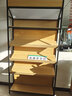 沐意 貨架展示柜酒柜超市置物陳列架家用多功能鋼架展示架 調(diào)節(jié)架【升級傾斜層板款】120長 曬單實(shí)拍圖