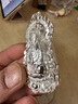久溪銀樓s999足銀觀音菩薩吊墜 男女項(xiàng)墜銀觀音銀飾 特大23克 曬單實(shí)拍圖