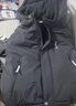 戴維貝拉（DAVE＆BELLA）加厚保暖連帽女童棉服男童棉衣外套兒童冬裝幼兒小童冬天外出棉襖 碳黑色DB16285-A 130 cm（建議身高120-130cm） 曬單實(shí)拍圖