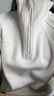 蕉內(nèi)（Bananain）非常服女士半拉鏈衛(wèi)衣顯瘦洋氣厚款秋冬新款女裝時尚外套 中麻灰 M 曬單實拍圖