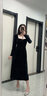 DPLAY2025年秋季法式復古紅色連衣裙女絲絨訂婚服回門(mén)服敬酒服 果醬紅 S 曬單實(shí)拍圖